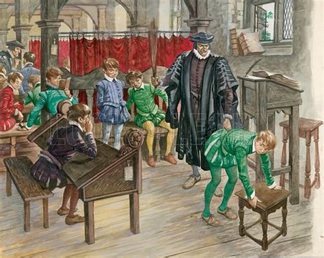 tudor school punishments